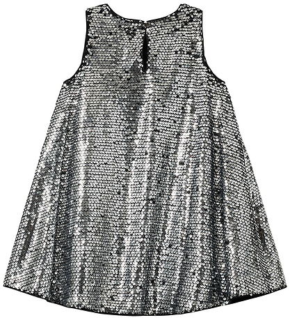 Sofie Schnoor Dress - SallySK - Silver w. Sequins