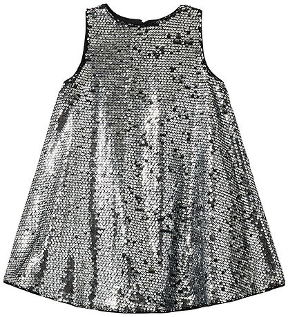 Sofie Schnoor Dress - SallySK - Silver w. Sequins