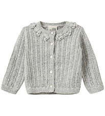 Sofie Schnoor Cardigan - Knitted - Hennysb - Grey Melange w. Poi