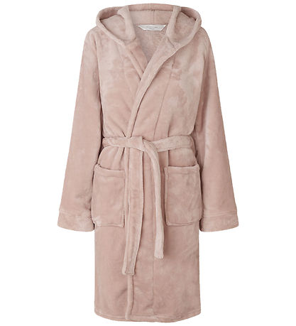 Rosemunde Bathrobe - Fleece - Vintage Powder
