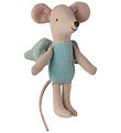 Maileg Fairy Mouse - Little Brother - Mint