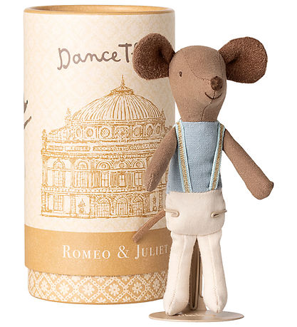 Maileg Ballet Dancer Mouse w. Tripod - Romeo - Big Brother - Bei