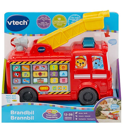 Vtech Activity Toy w. Light/Sound - Fire Truck - DA/NO