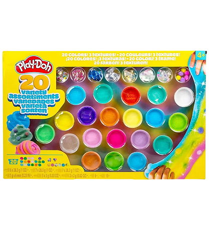 Slime Play-Doh - Mix & Play Variété - Pack de 20 Slime Play-Doh - Mix & Play Variété - Pack de 20