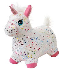 Krea Springend dier - Spring & stuiter pluche Horse - Rainbow m.
