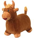 Krea Hop & Bounce Plush Cow - Brown