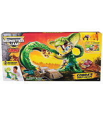 Monster Jam Car Track - Mini Jams Cobras Crazy Escape