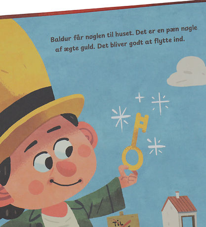 Alvilda Book - Baldur Med Hat - The World's Smallest House - EN