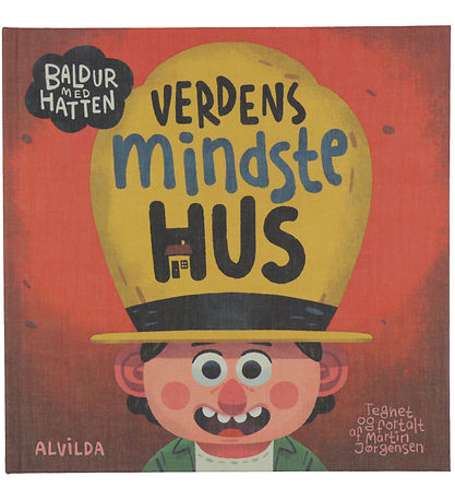 Alvilda Book - Baldur Med Hat - The World's Smallest House - EN
