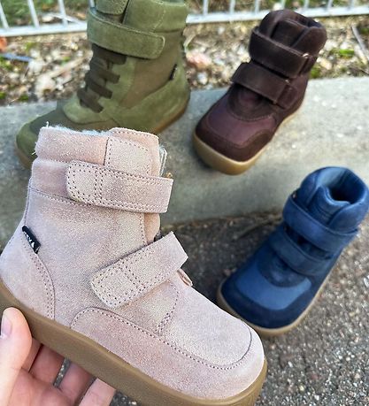 Bottes d'Hiver Bundgaard - Basilic - Tex - Vieux Rose Glitter
