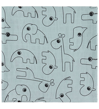 Done by Deer Baby Swaddle - 120x120 cm - 2-Pack - Contour Blue