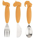Done by Deer Cutlery - 3 Parts - Deer Friends Mustard