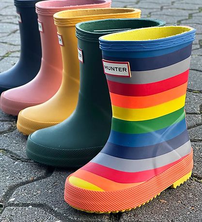 Bottes en Caoutchouc Hunter - Kids First Rainbow - Multi