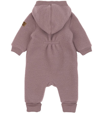 Mikk-Line Pramsuit w. Hood - Wool - Twilight Mauve