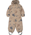 Mikk-Line Snowsuit - AOP - Coriander