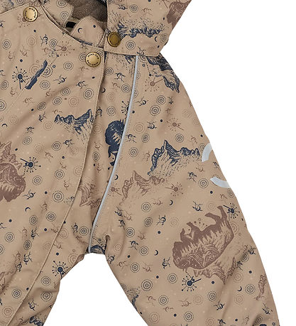 Mikk-Line Snowsuit - AOP - Coriander