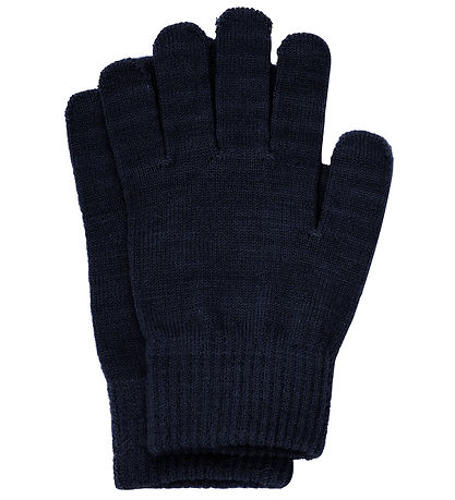 Minymo Handschuhe - 3er-Pack - Wolle - Pariser Nacht