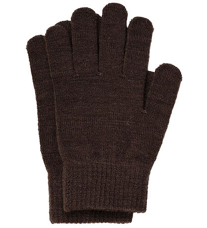 Minymo Handschuhe - 3er-Pack - Wolle - Pariser Nacht