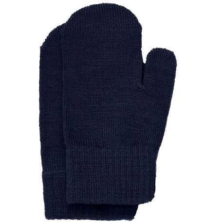 Minymo Mittens - 3-Pack - Wool - Parisian Night