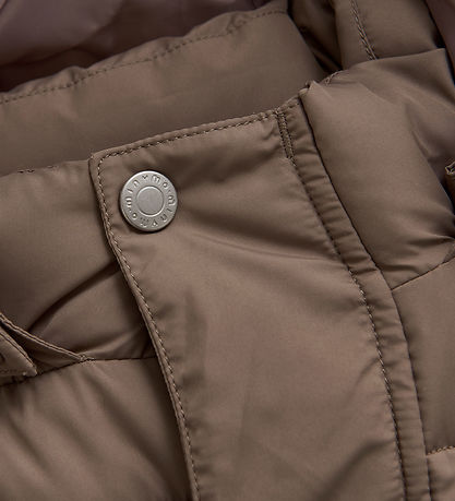 Minymo Puffer Jacket - Long - Caribou