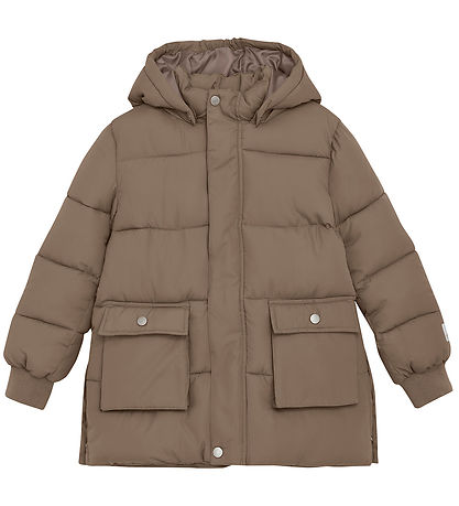Minymo Puffer Jacket - Long - Caribou