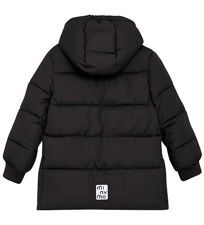 Minymo Puffer Jacket - Long - Black