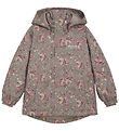 Minymo Winter Coat - AOP - Roasted Cashew
