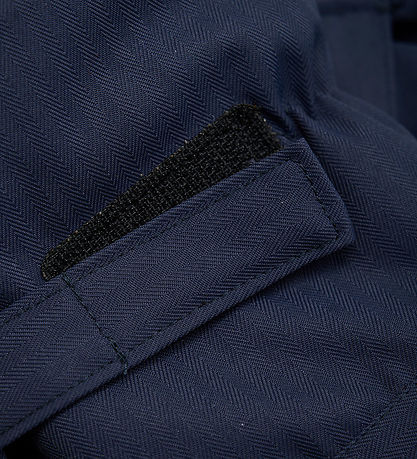 Minymo Outdoor Footies w. Fleece - Parisian Night