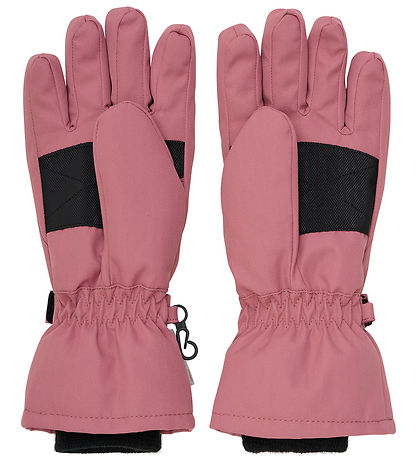 Minymo Handschuhe m. Fleece - Verdorrt Rose