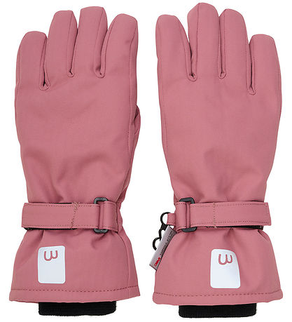 Minymo Handschuhe m. Fleece - Verdorrt Rose