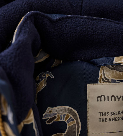Minymo Snowsuit - AOP - Medal Bronze