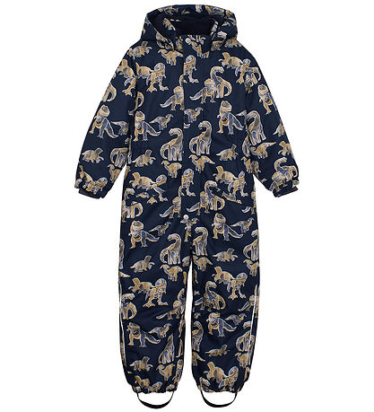Minymo Snowsuit - AOP - Medal Bronze