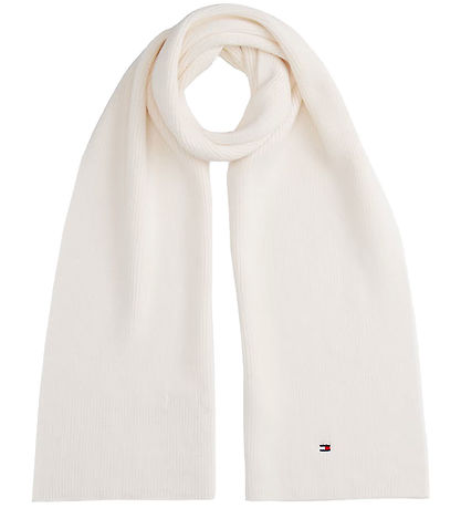 Écharpe Tommy Hilfiger - Tricoté - Ancien White Écharpe Tommy Hilfiger - Tricoté - Ancien White