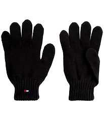 Gants Tommy Hilfiger - Tricoté - Noir Gants Tommy Hilfiger - Tricoté - Noir