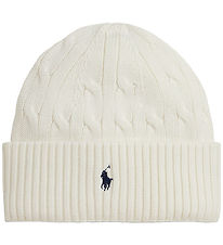 Polo Ralph Lauren Beanie - Knitted - Cream