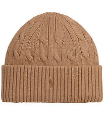 Polo Ralph Lauren Beanie - Knitted - Camel
