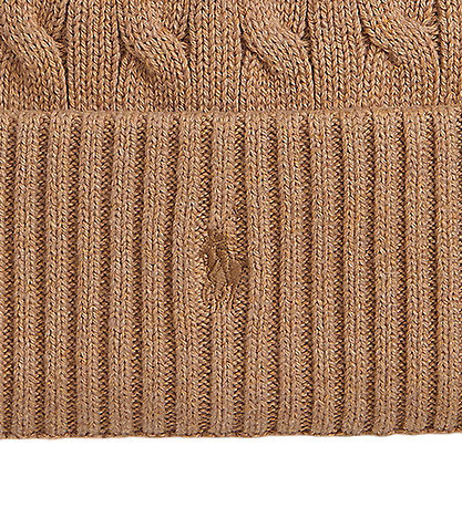 Polo Ralph Lauren Beanie - Knitted - Camel