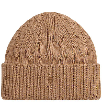 Polo Ralph Lauren Beanie - Knitted - Camel