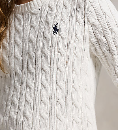 Polo Ralph Lauren Tröja - Stickad - Vit