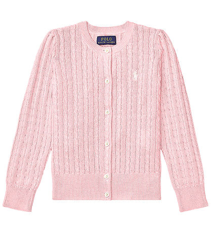 Polo Ralph Lauren Cardigan - Knitted - Hint of Pink