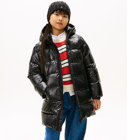 Tommy Hilfiger Down Jacket - Long - Black