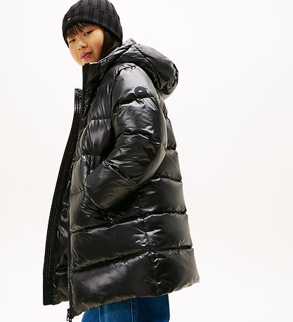 Tommy Hilfiger Down Jacket - Long - Black