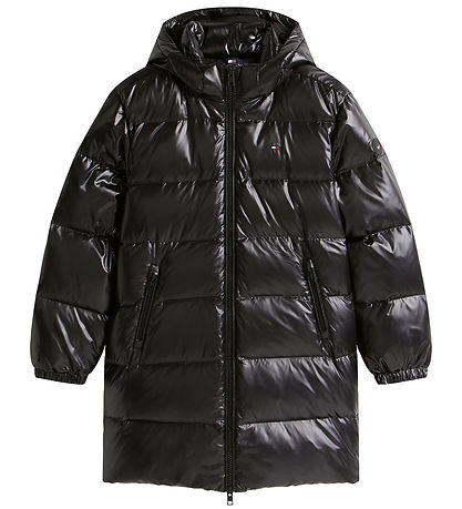 Tommy Hilfiger Down Jacket - Long - Black