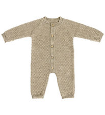 Smallstuff Jumpsuit - Knitted - Wool - Nature Melange