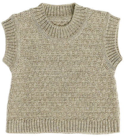 Smallstuff Waistcoat - Wool - Nature Melange