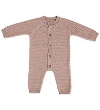 Smallstuff Jumpsuit - Knitted - Wool - Powder