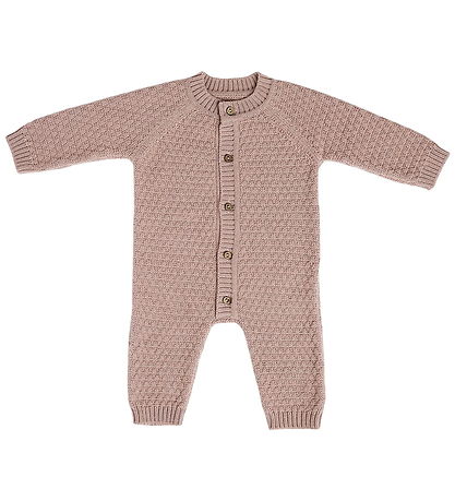 Smallstuff Jumpsuit - Knitted - Wool - Powder