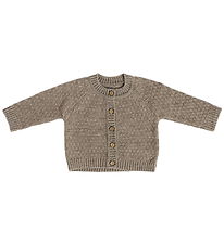 Smallstuff Cardigan - Knitted - Wool - Nature Melange