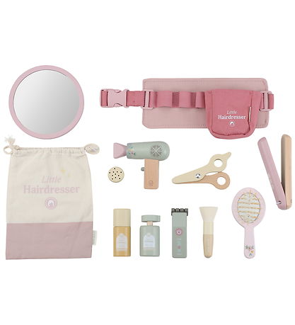 Coffret de jeu de coiffure Little Dutch - Bois - Rose Coffret de jeu de coiffure Little Dutch - Bois - Rose