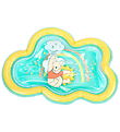 Bright Starts Activity mat w. Water - Winnie The Pooh - Tummy Ti